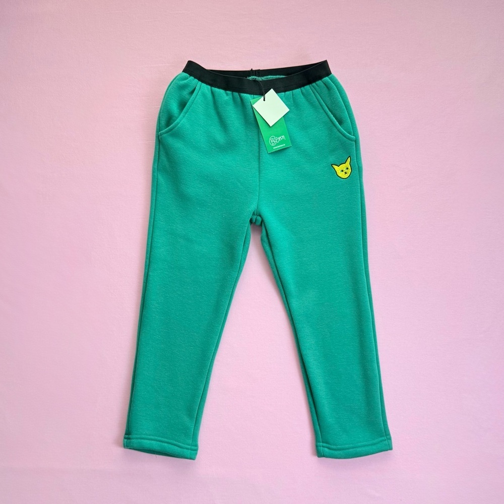 NWT Bemon Toddler Fleece Pants - Korean Brand - Size 4-5T - Picture 1 of 9